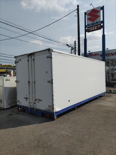 【香取市】保冷コンテナ (No.Y-260) 長さ約620cm(+70cm)×幅232cm×高さ255cm (株)トラストカーゴ 香取コンテナ販売所