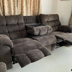 輸入物ソファ〜です