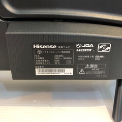 7288 Hisense液晶テレビ 32A30G