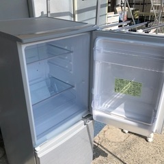 【リサイクルサービス八光】2019年製　シャープ　冷蔵庫 （137L・つけかえどっちもドア）SJ-D14E-S 