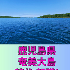 夢の九州移住転職　<鹿児島県大島郡 奄美大島の勤務です>　ゆった...