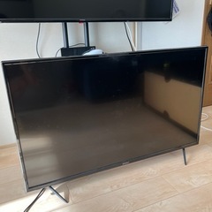 モニター　4K  43型　2台