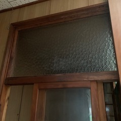 古民家　昭和レトロ　窓ガラス　17