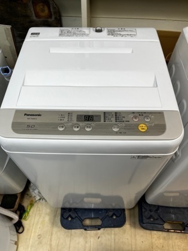 【送料無料】Panasonic 5.0kg 2019年製 全自動洗濯機