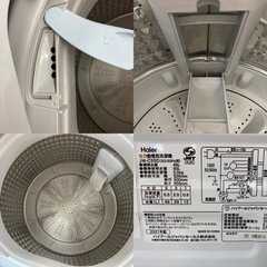 I745 🌈 2021年製の美品♪ Haier 洗濯機 （5.5㎏） ⭐ 動作確認済 ⭐ クリーニング済
