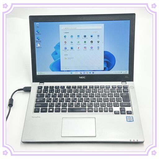 送料無料 保証付 高速SSD 12.5型 ノートパソコン NEC VK23TBZFU 動作