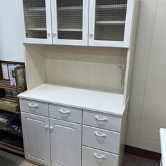 食器棚探すなら「リサイクルR」❕カントリー調レンジボード❕ゲート 