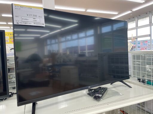 ★ジモティ割あり★ TCL テレビ  年式2022年製 動作確認／クリーニング済み YJ66