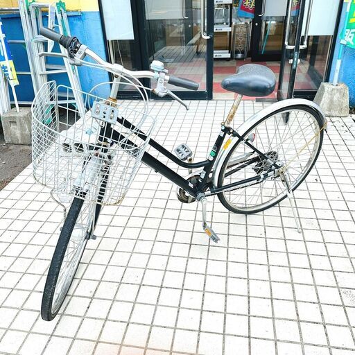 4/28Absto 自転車 ブラック 27インチ 切り替え