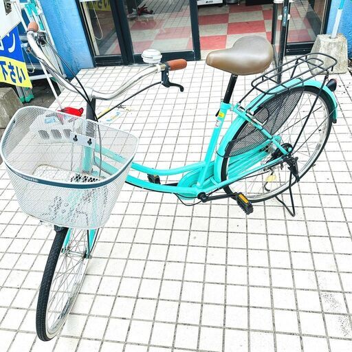 FUJI 自転車 ハイコロジー 26インチ モスグリーン