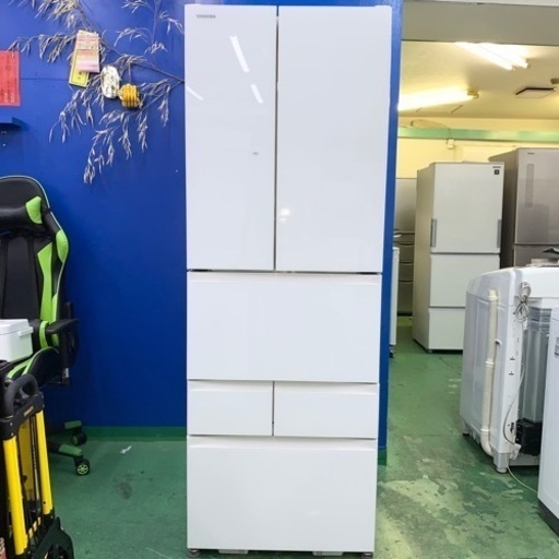 ⭐️TOSHIBA⭐️冷凍冷蔵庫　2021年462L美品自動製氷　大阪市近郊配送無料