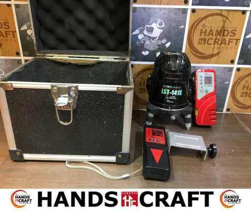 ★値下げしました★　テクノ LST-441X レーザー 墨出し器 中古品 受光器付き 【ハンズクラフト宜野湾店】
