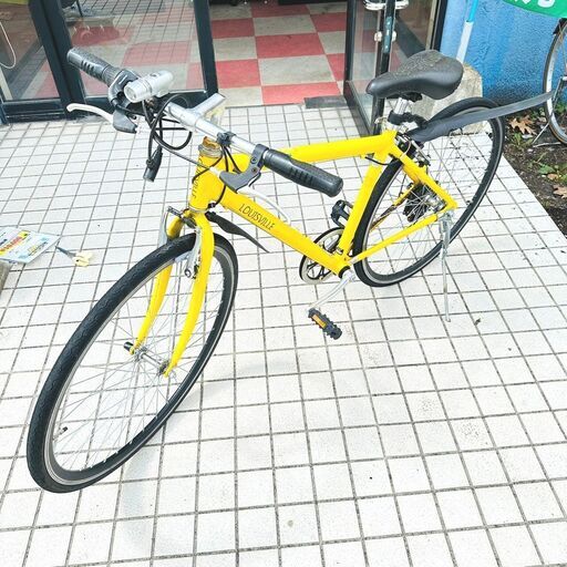 7/15LOUISVILIE 自転車 KV-20-04 28インチ イエロー