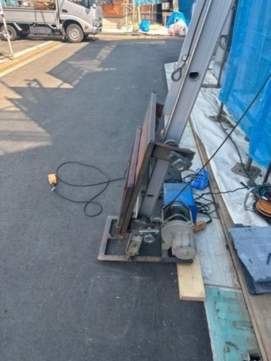 はしご、ウインチ、代車フルセット
