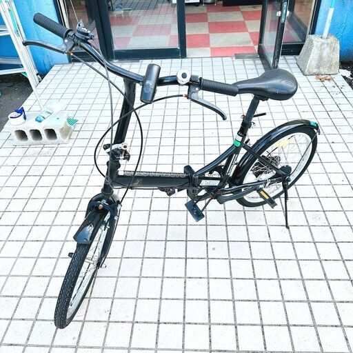 キャプテンスタッグ　折りたたみ自転車　20インチ【横浜渡し】 キャプテンスタッグ折りたたみ自転車20インチ【横浜渡し】