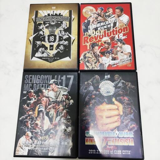 MCバトル DVD 10枚セット 中古品 戦極MCバトル 16章戦極