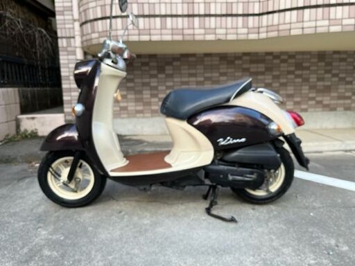 外観きれいです。ヤマハ　4サイクル　ビーノ　　ブラウン　　鹿児島市