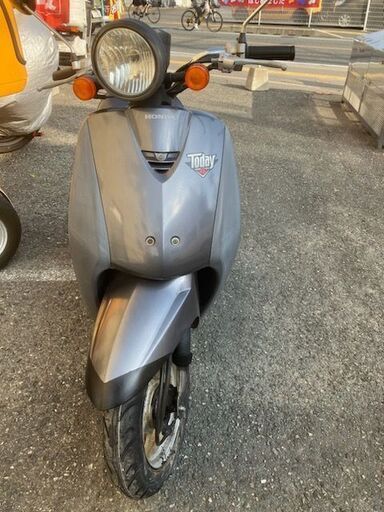 実働　AF61　トゥデイ　グレーブラック　前後タイヤ新品　シート新品