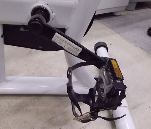 フィットネス、トレーニング ハイガー スピンバイク EXERCISE BIKE 白 