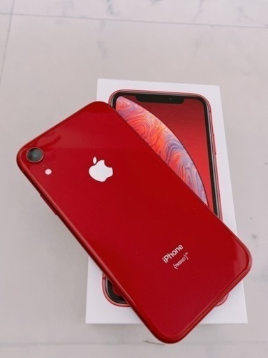 箱有りiPhone XR 128G RED