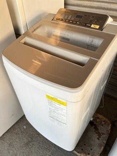 2016年 8kg 4.5kgガラストップ  Panasonic 洗濯機乾燥機