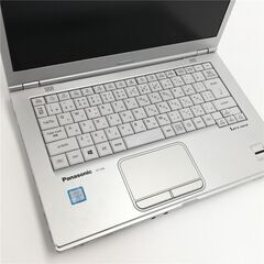 日本製 14型 ノートパソコン Panasonic CF-LX6R17VS 中古良品 第7世代 