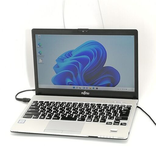 送料無料 日本製 13.3型 ノートパソコン 富士通 S936/P 中古良品 第6世代Core i5 8GB 高速SSD DVDマルチ 無線 Bluetooth カメラ Windows11 Office