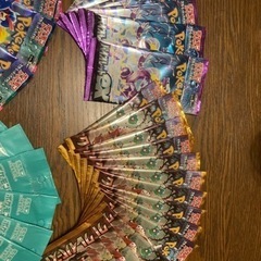 ポケカ5種類＋プロモパック新品未開封計67パック