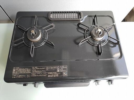 パロマ家庭用ガスコンロ　IC-S37K-L LPガス　2021年製　未使用品 パロマ ガステーブル IC-S37K-L LPガス用『美品中古』2021年式 中古