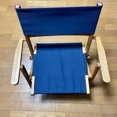 取引中〜(中古)ニトリローチェア3脚セット。1脚穴あり。