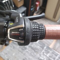 My pallas MODEL M-509-IV(アイボリー)  PRINTEMPS 折畳シティサイクル 26インチ シマノ 6段変速 オートライト　未使用室内保管