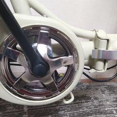 My pallas MODEL M-509-IV(アイボリー)  PRINTEMPS 折畳シティサイクル 26インチ シマノ 6段変速 オートライト　未使用室内保管