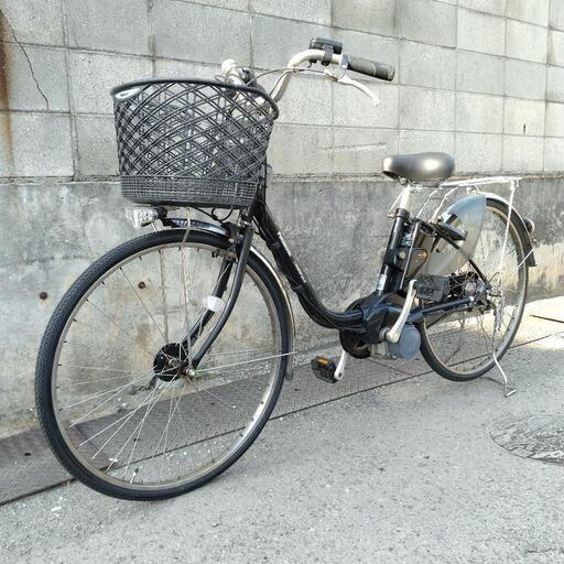 R5055 電動アシスト自転車 2013年パナソニック ViVi DX 充電器 バッテリー 鍵1本付 電動自転車