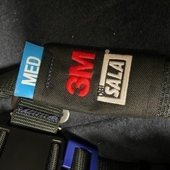 3M SALAフルハーネス Mサイズ ワンタッチバックル 蛇腹ランヤード