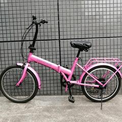 【商談中‼️】6段変速.折りたたみ.  自転車 (20インチ)