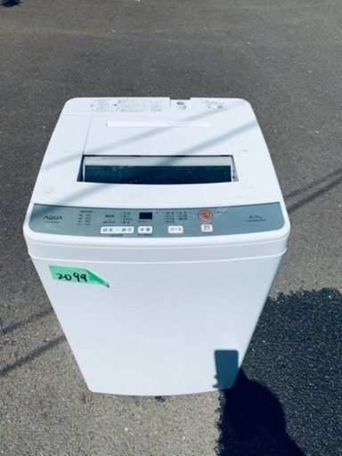 ✨2019年製✨2099番 アクア✨電気洗濯機✨AQW-S60G‼️