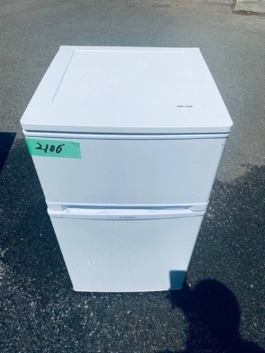 ✨2018年製✨2106番 ノジマ✨冷凍冷蔵庫✨EJ-R832W‼️