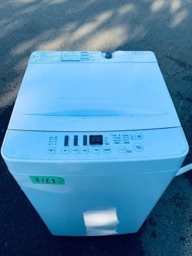 ✨2021年製✨ 2123番 Hisense✨電気洗濯機✨AT-WM5511-WH‼️
