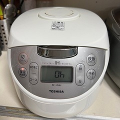 [中古] TOSHIBA 炊飯器 IH 5.5合炊き ジャンク