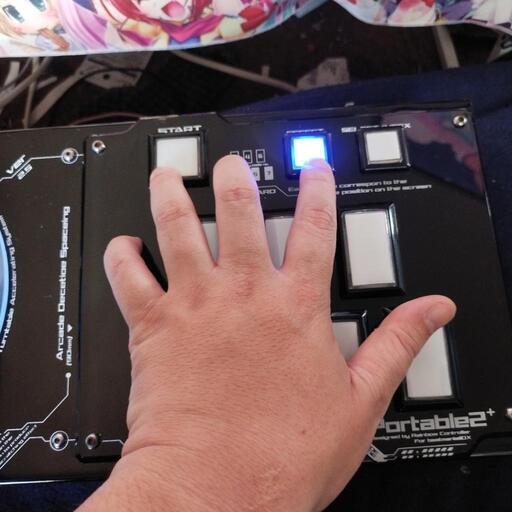 虹コン Rainbow コントローラー 虹コン Rainbow Controller Portable 2+ 動作品ジャンク