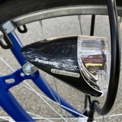 27インチ6段変速自転車／美品／ブルー