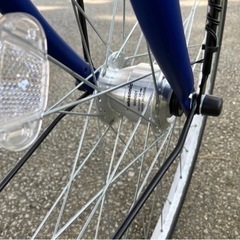 27インチ6段変速自転車／美品／ブルー