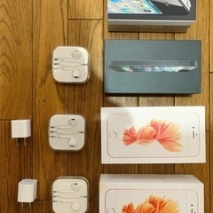 【ネット決済・配送可】iPhone 4,5,6の空箱と付属品