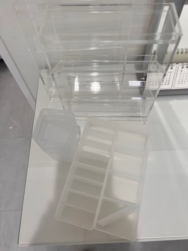 無印良品 クリアケース収納