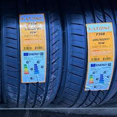 🌞205/50ZR17⭐工賃込み！新品未使用！セレナ、ラフェスタハイウェイスター、アクセラスポーツ、プレマシー、インプレッサG4、SX4等に！YATONE製サマータイヤ入荷しました🌞