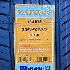 🌞205/50ZR17⭐工賃込み！新品未使用！セレナ、ラフェスタハイウェイスター、アクセラスポーツ、プレマシー、インプレッサG4、SX4等に！YATONE製サマータイヤ入荷しました🌞