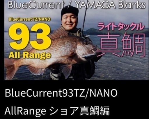 【ヤマガブランクス】BlueCurrent 93/TZ NANO All-Range
