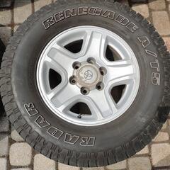 95 プラド純正ホイール RADAR 265 70 r16