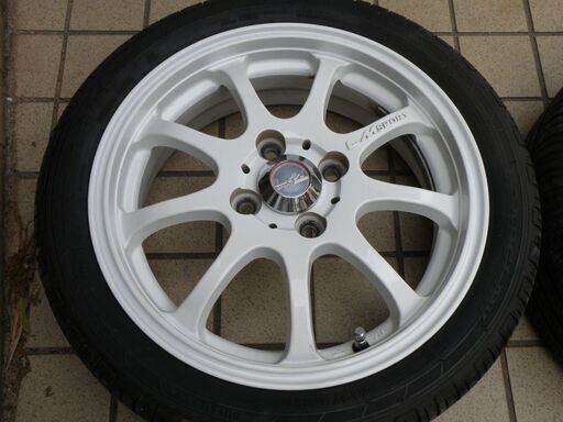 ホワイト 白 レアマイスターLMスポーツファイナル 5J×15 +45 165  