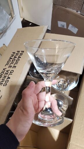 新品マルティーニグラス12個セット